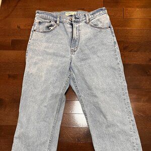 Abercrombie & Fitch Ankle Straight Ultra High Rise